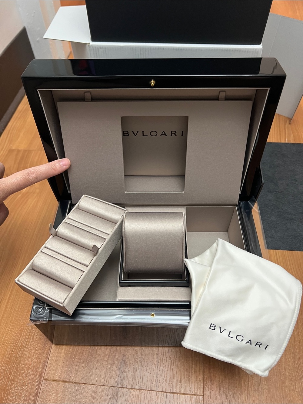 BVLGARI Luxury Jewelry storage Box